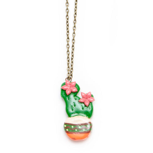 Cactus Necklace
