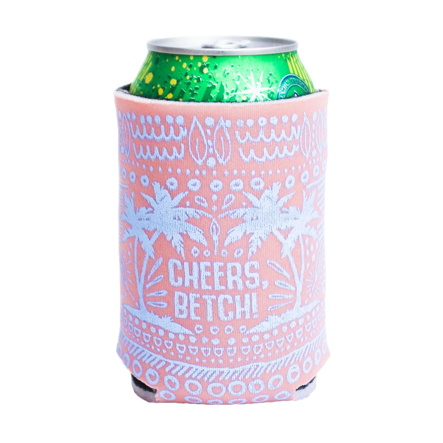 Can Cooler - Cheers Betch (periwinkle)