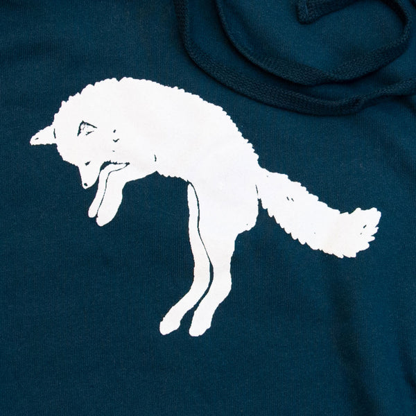 Arctic Fox Crop Hoodie