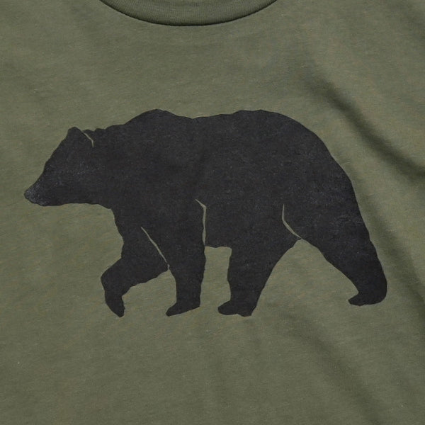 Brown Bear Crop Tee