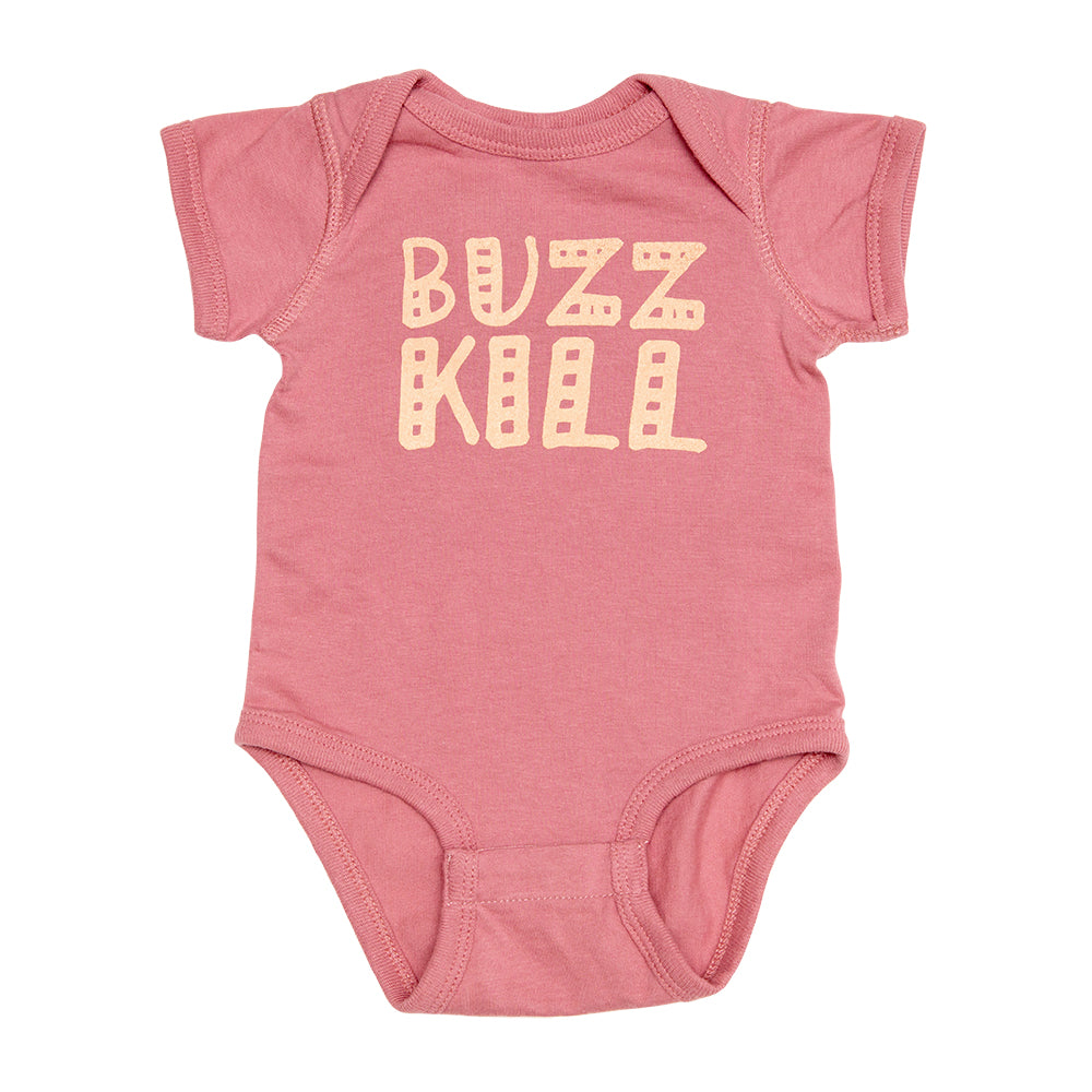 Buzz Kill Onesie - Mauve