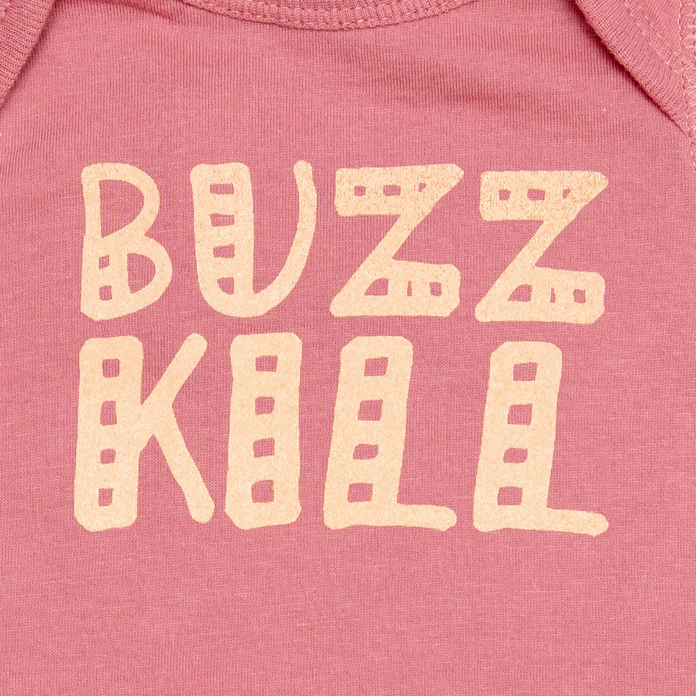 Buzz Kill Onesie - Mauve