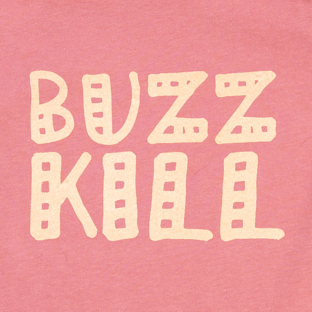 Buzz Kill Toddler Tee - Mauve