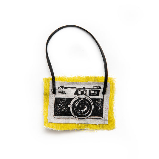 Camera Plushie Ornament