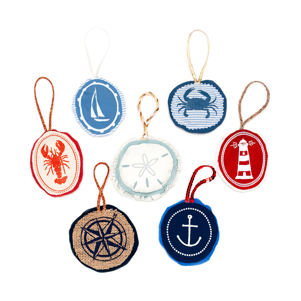 Sailboat Plushie Ornament