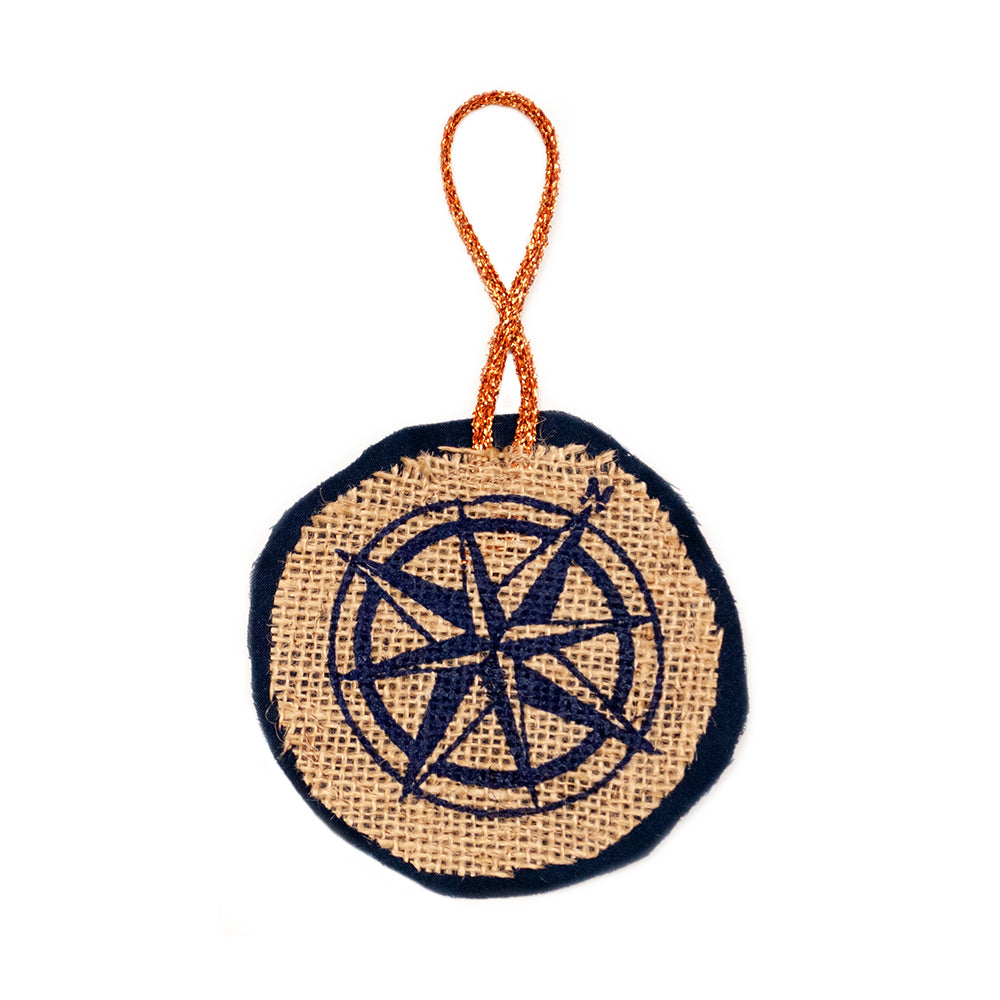 Compass Plushie Ornament