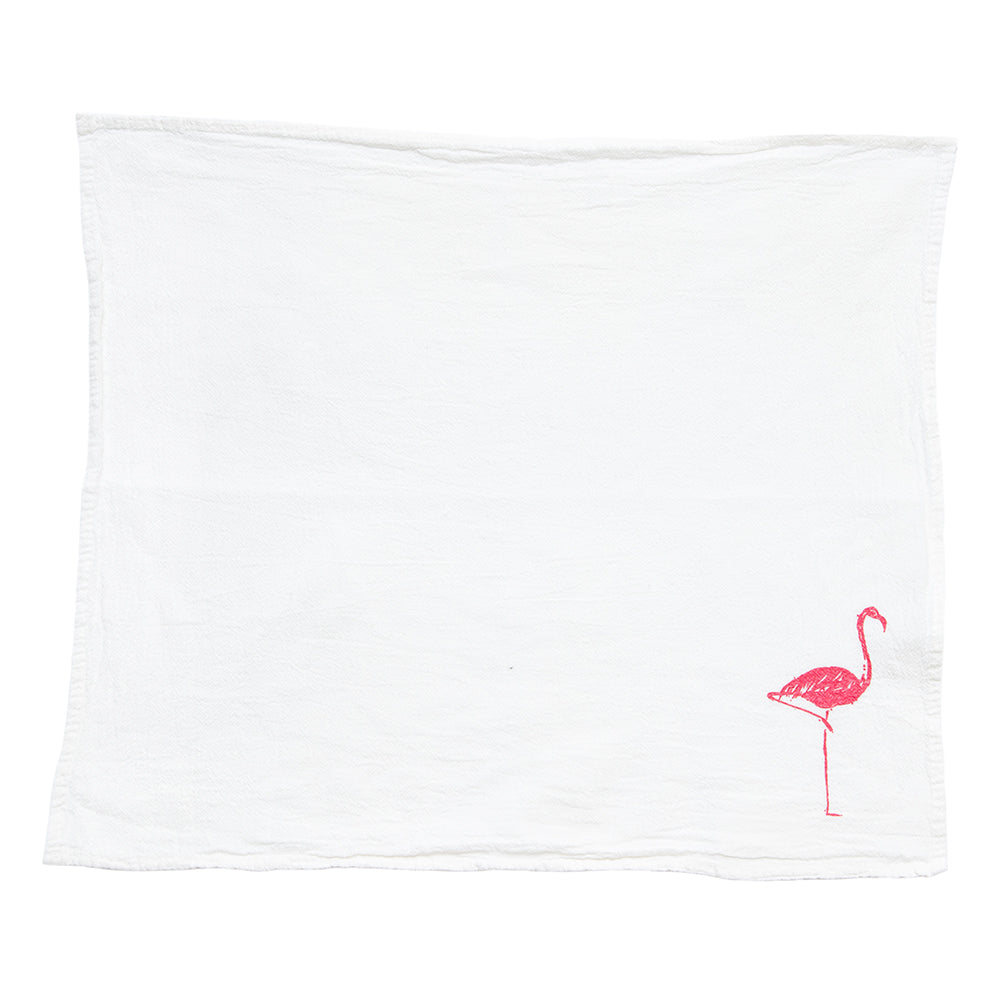 Flamingo Cloth Napkins - set of 4