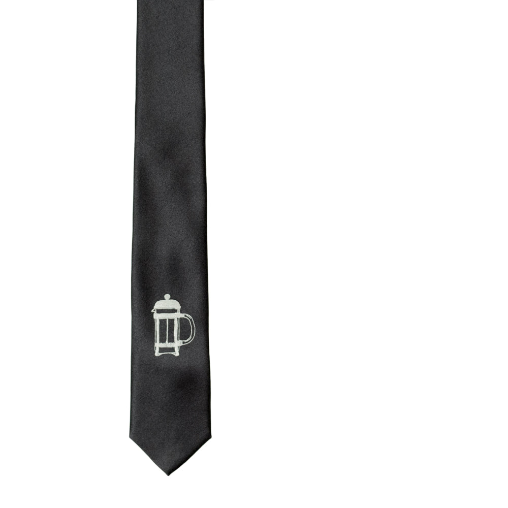 French Press Skinny Tie