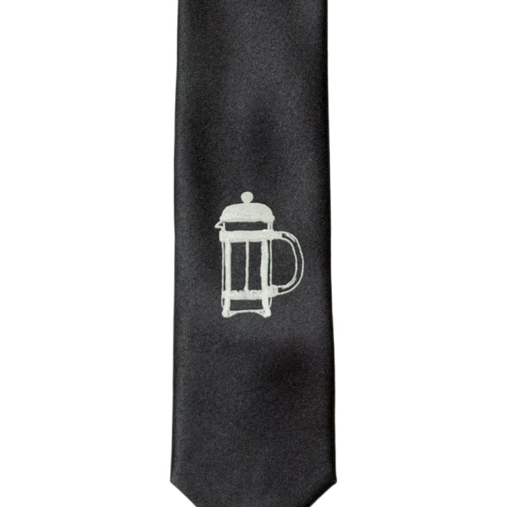 French Press Skinny Tie