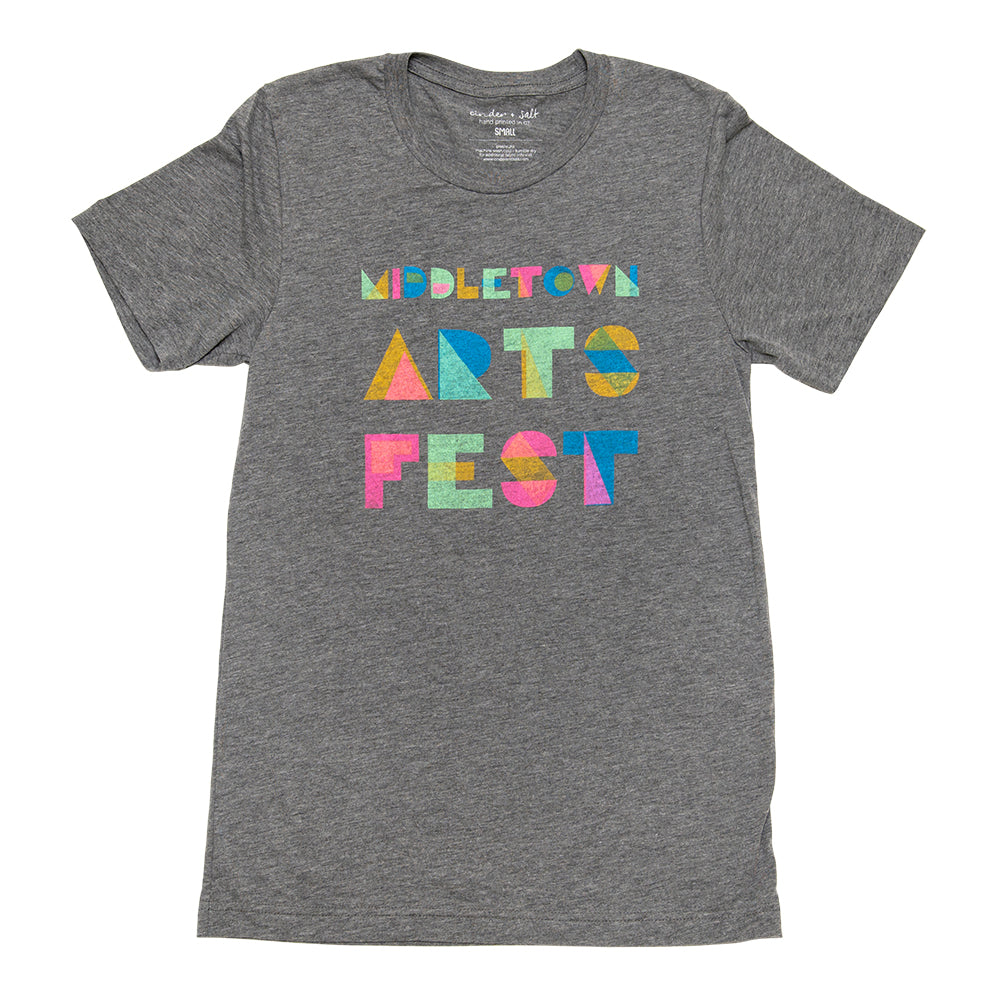 Middletown Arts Fest Tee - Grey