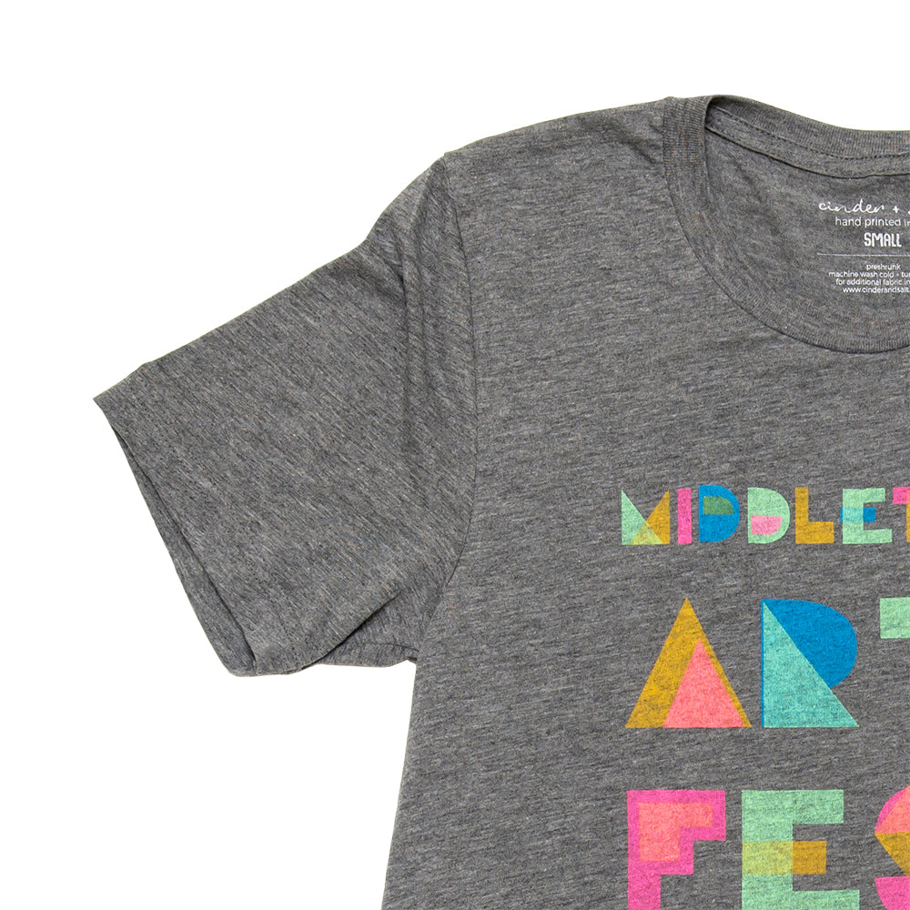 Middletown Arts Fest Tee - Grey