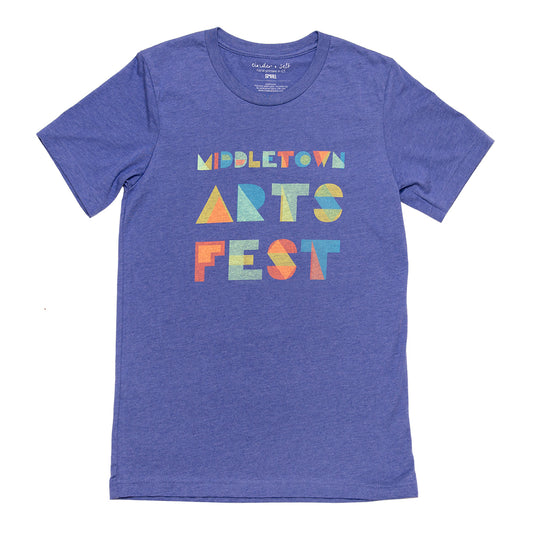 Middletown Arts Fest Tee - Lapis