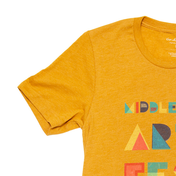 Middletown Arts Fest Tee - Mustard