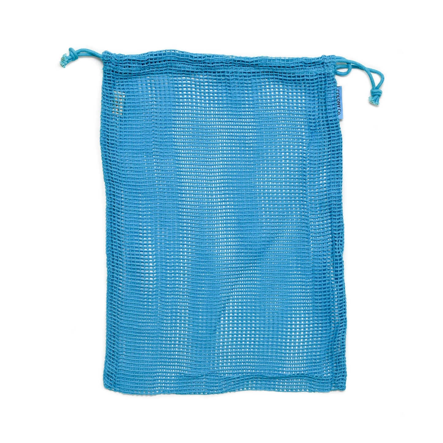 Mesh Produce Bag - Large Bright Blue