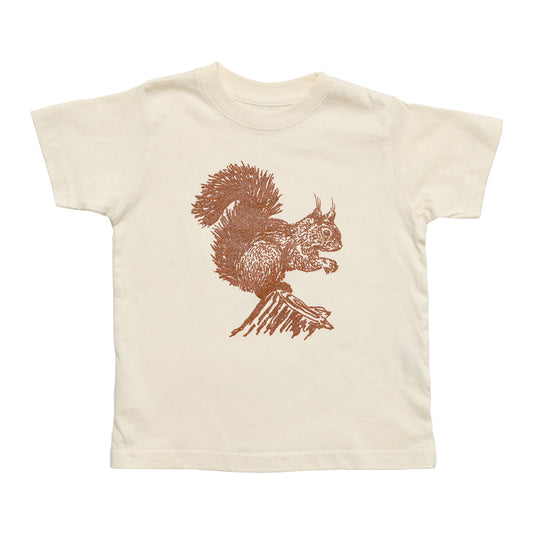 Red Squirrel Toddler Tee