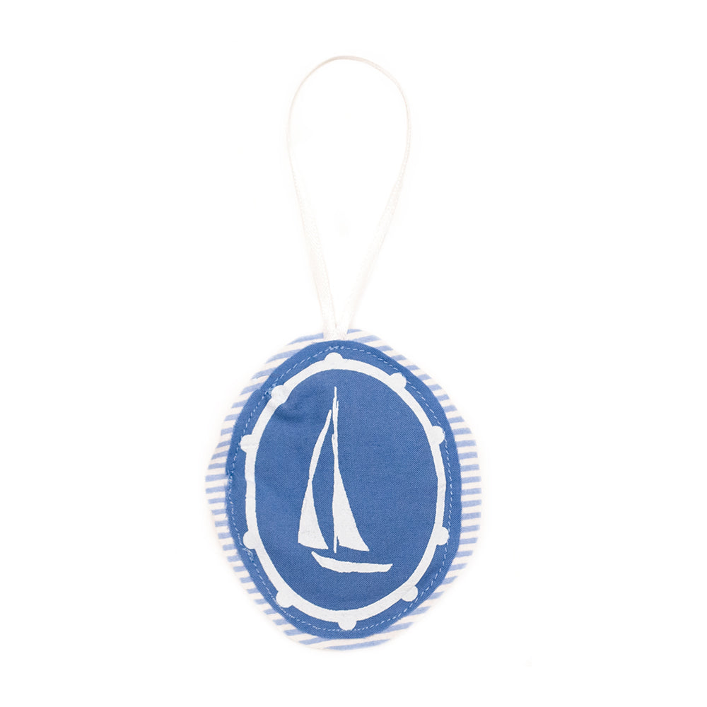 Sailboat Plushie Ornament