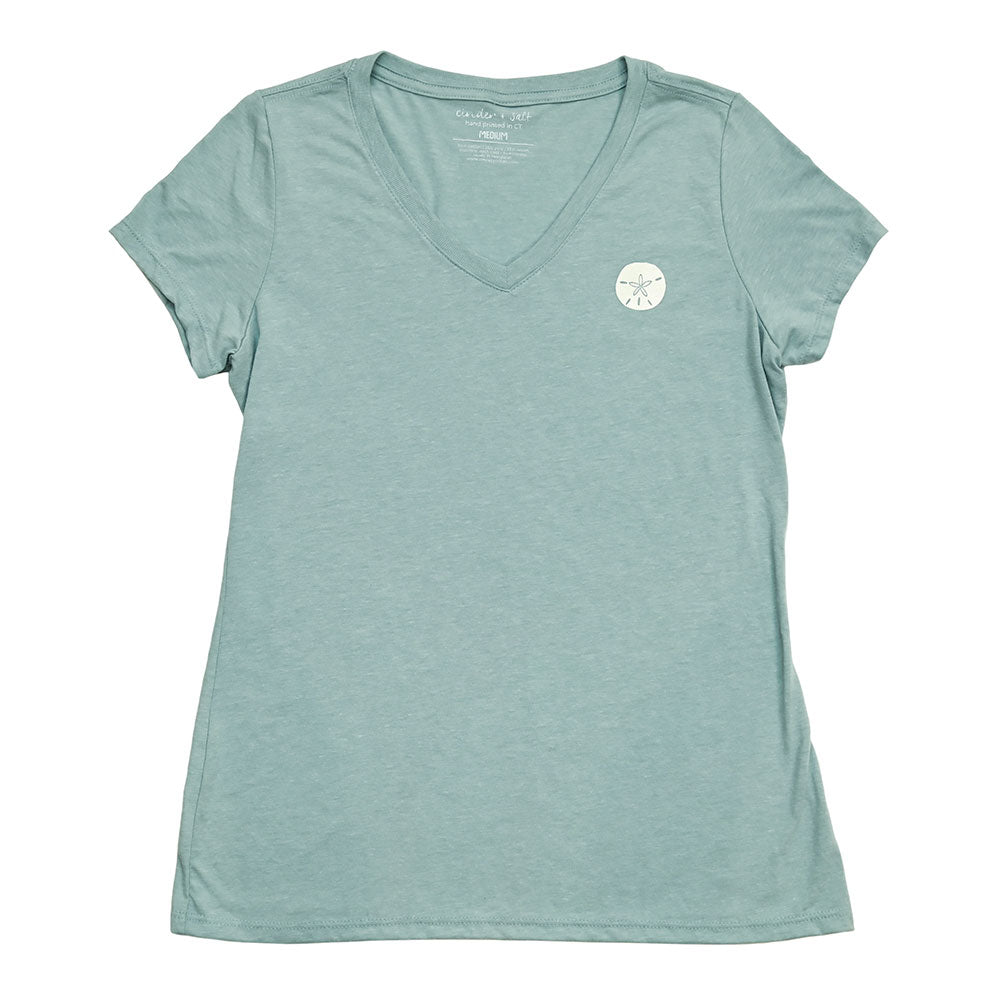 Sand Dollar V-Neck Tee