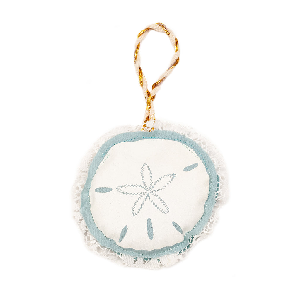 Sand Dollar Plushie Ornament