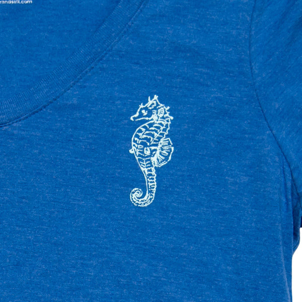 Seahorse V-Neck Tee