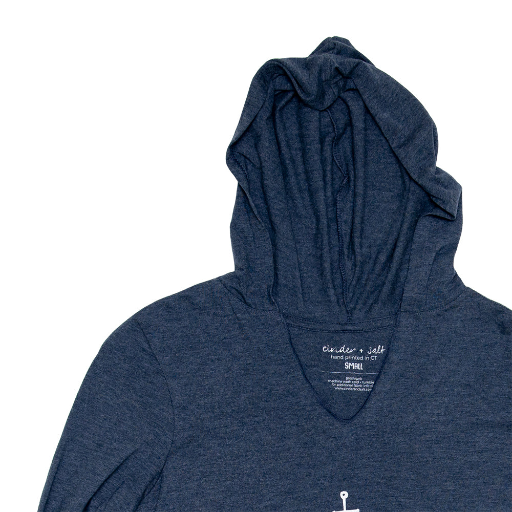 Tiny Anchor Lightweight Hoodie