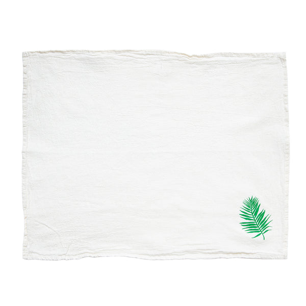 Tropical Leaves Cloth Napkins - set of 4