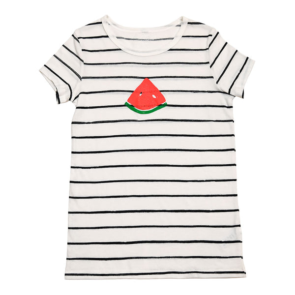 Watermelon Striped Eco Tee