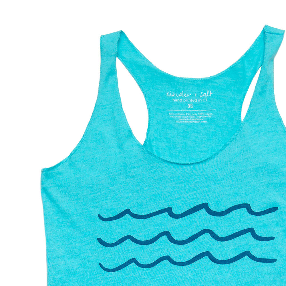 Waves Racerback Tank