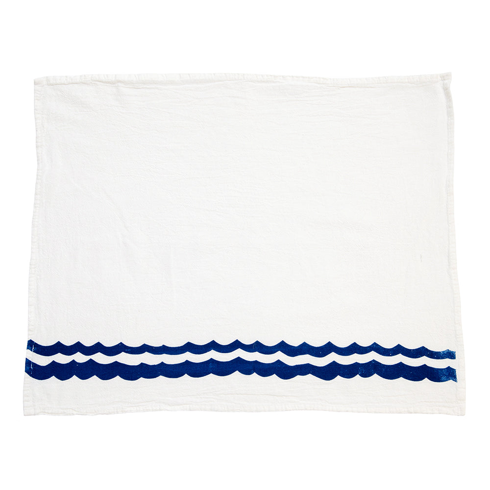 Waves Cloth Napkins - Set of 4