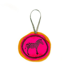 Zebra Ornament