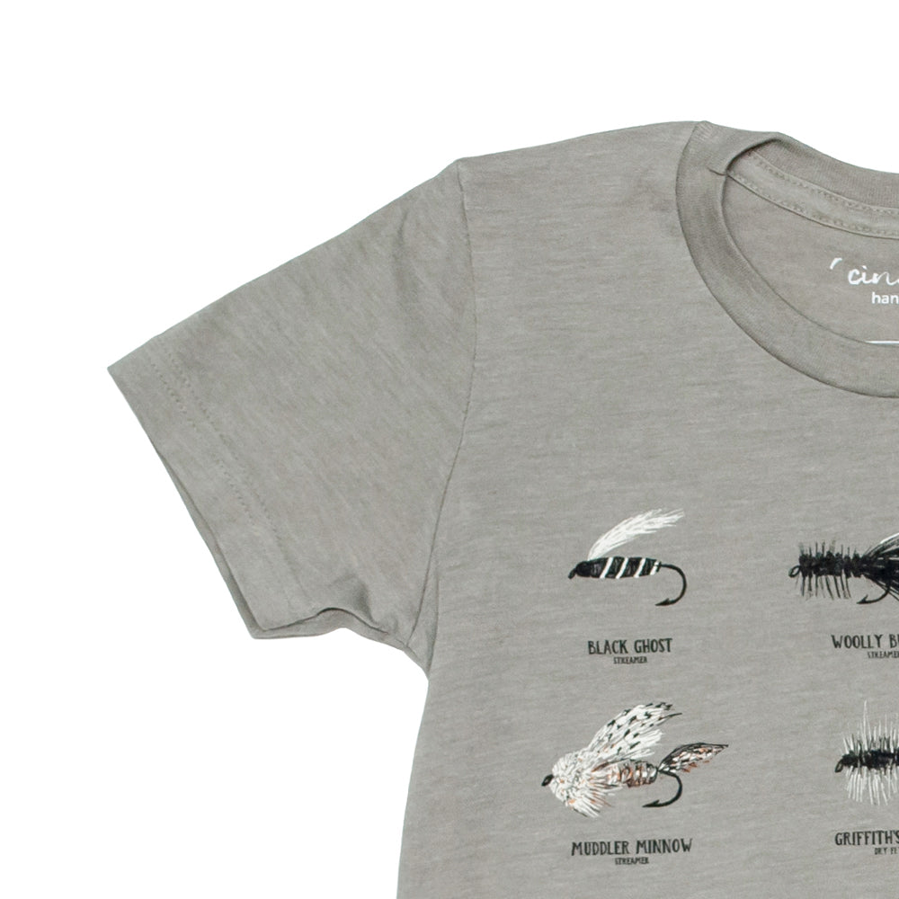 Fly Fishing Lures Kids Tee