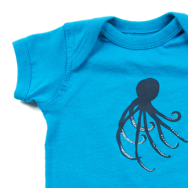 Octopus Blue Onesie
