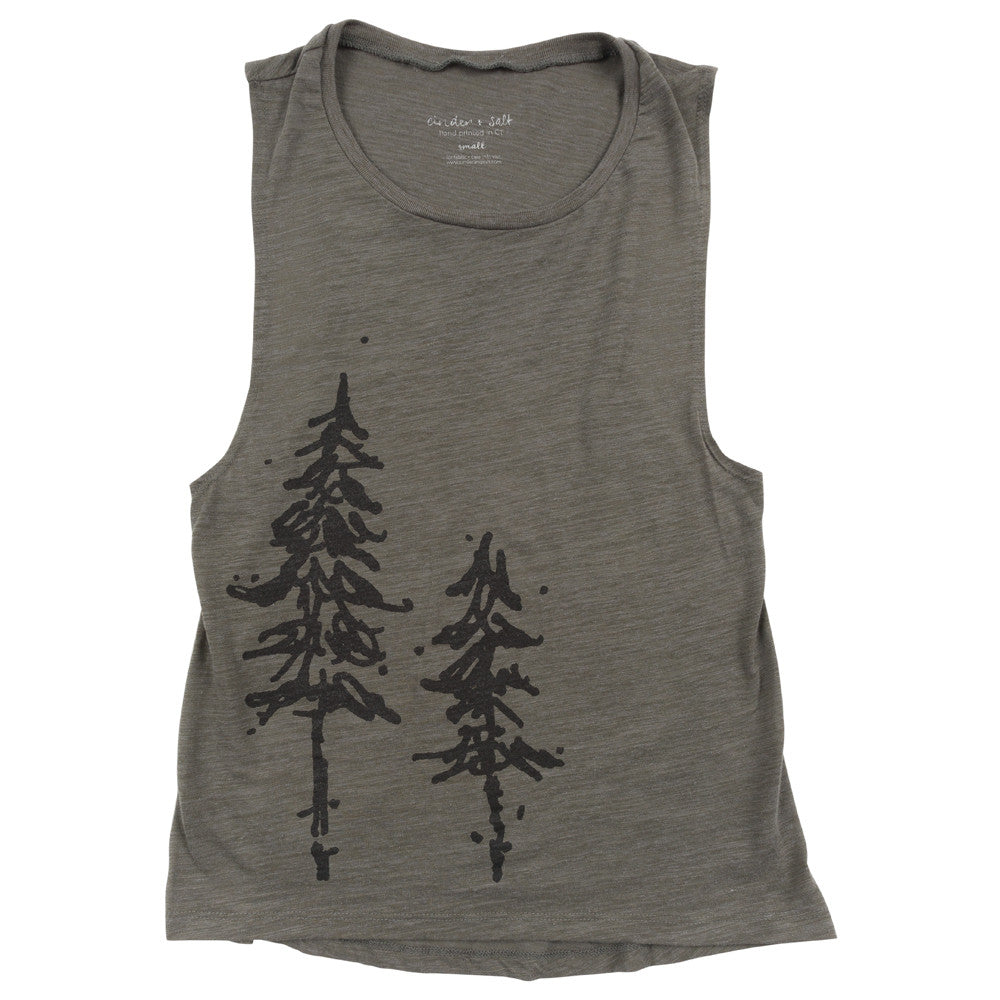 Pine Trees Muscle Tank