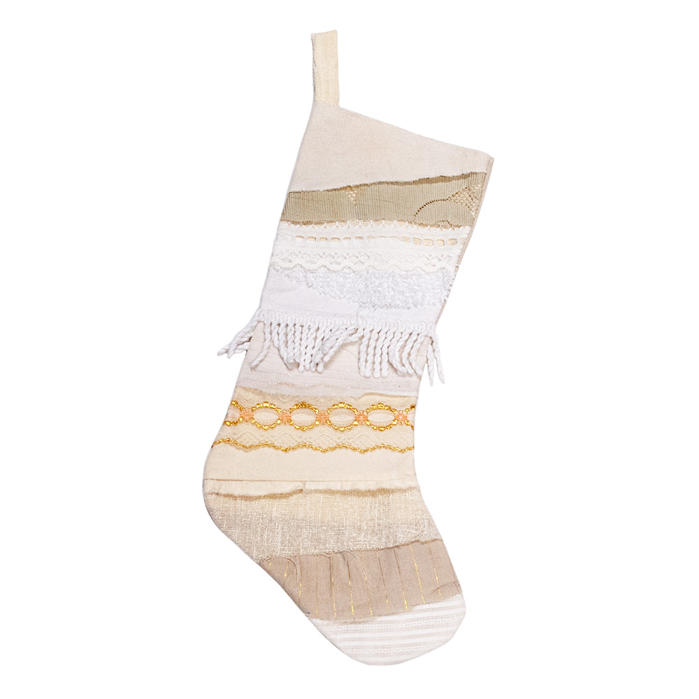 Upcycled Scrap Stocking