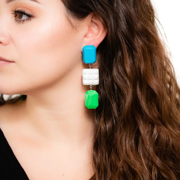 Vintage Coastal Retro Earrings