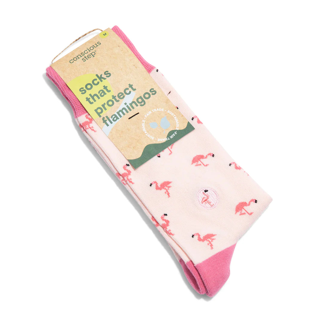 Socks that Protect Flamingos